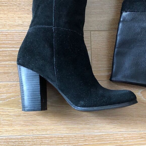 Sam Edelman Boutique-Tanna Over Knee Suede Boots - Picture 4 of 10